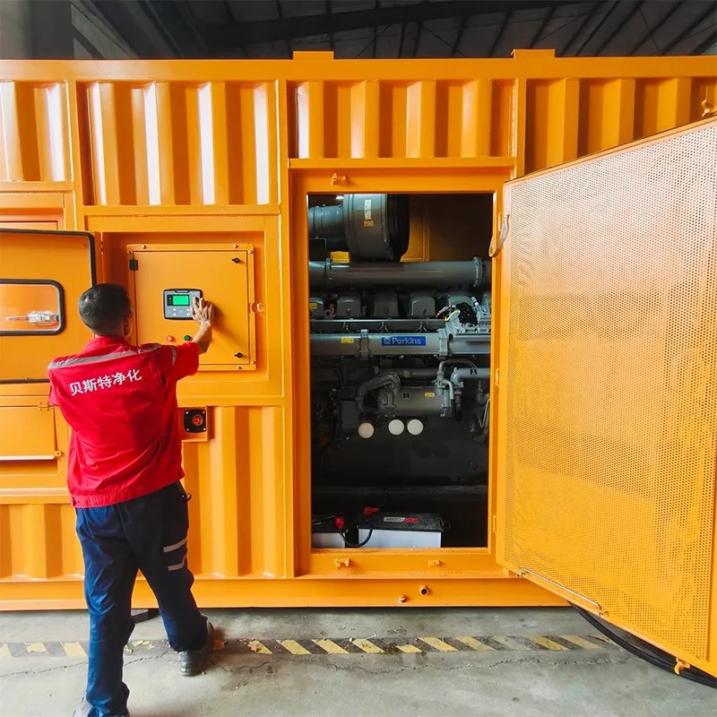 1500 kW контейнерный дизельный генератор