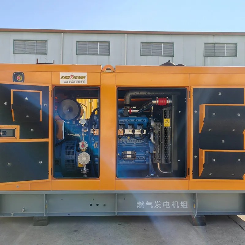 100 kW бесшумная генераторная установка на природном газе
