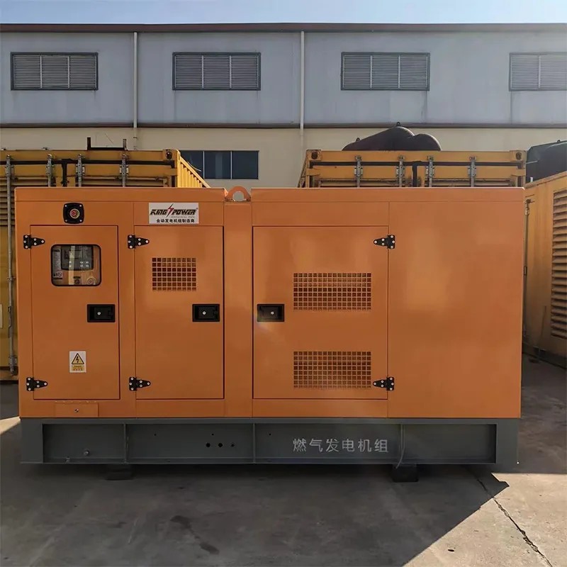 100 kW бесшумная генераторная установка на природном газе
