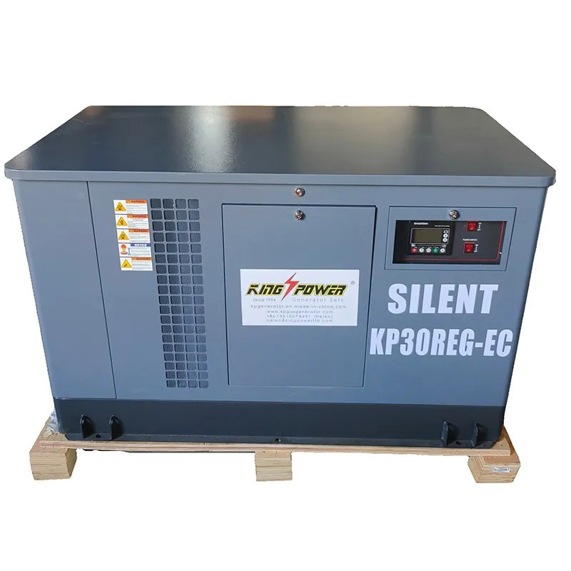 30 kW сверхтихий генератор на LPG