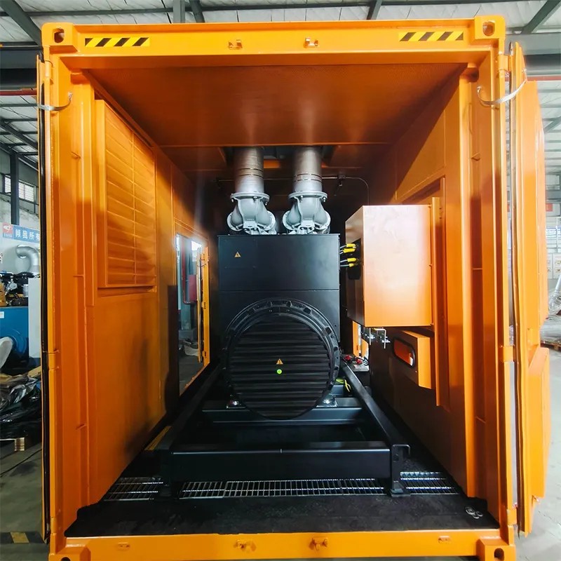 1500 kW контейнерный дизельный генератор