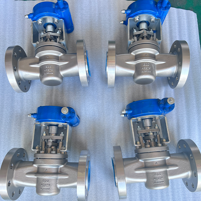 Титановый пробковый кран гильзового типа B367 Gr.C-2