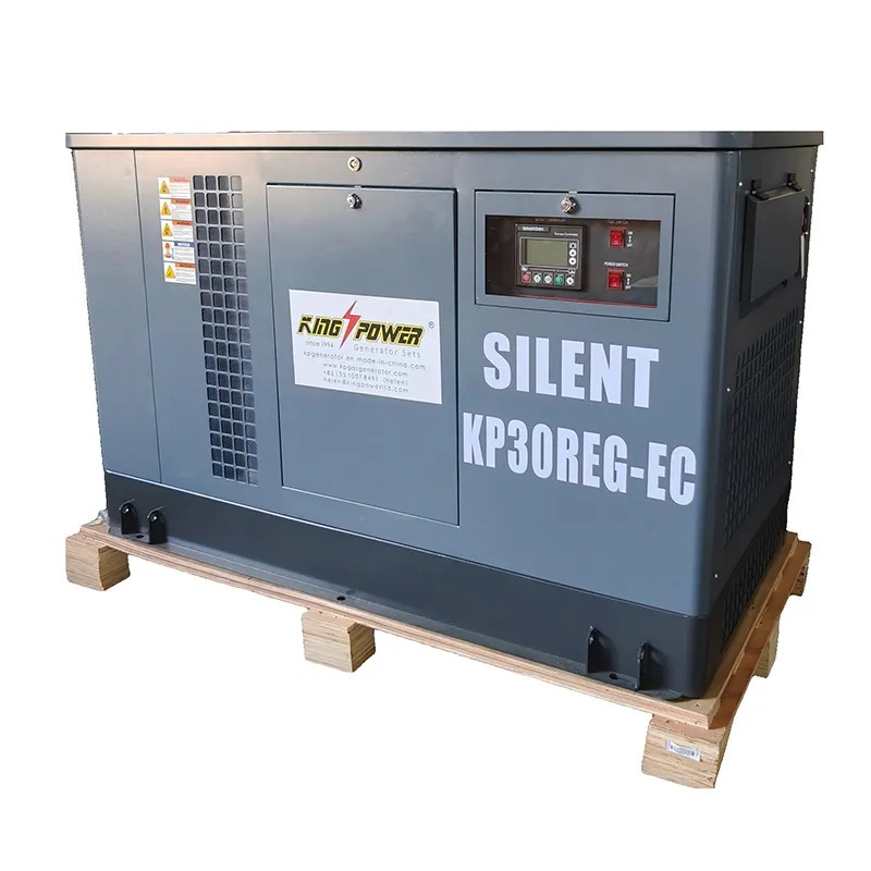 30 kW сверхтихий генератор на LPG