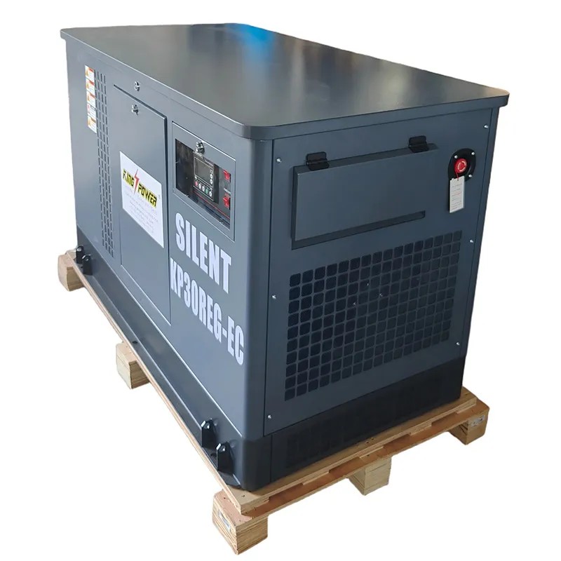 30 kW сверхтихий генератор на LPG